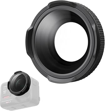 Macro Lens Compatible with Insta360 Ace Pro 2 Action Camera Accessories, Close-Up Lens for Insta360 Ace Pro 2, 10 75cm 3.9-30in Adjustable Focal Length