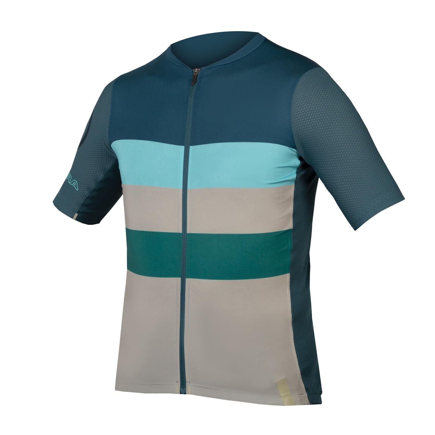 Endura Unisex Green - Blue Pro Sl Race Short Sleeve Jersey M