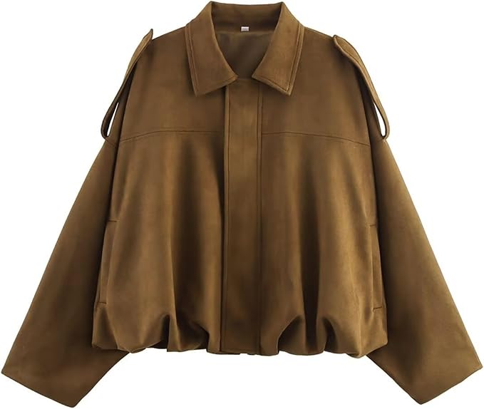 Xunger bomber jacket – back view and drape