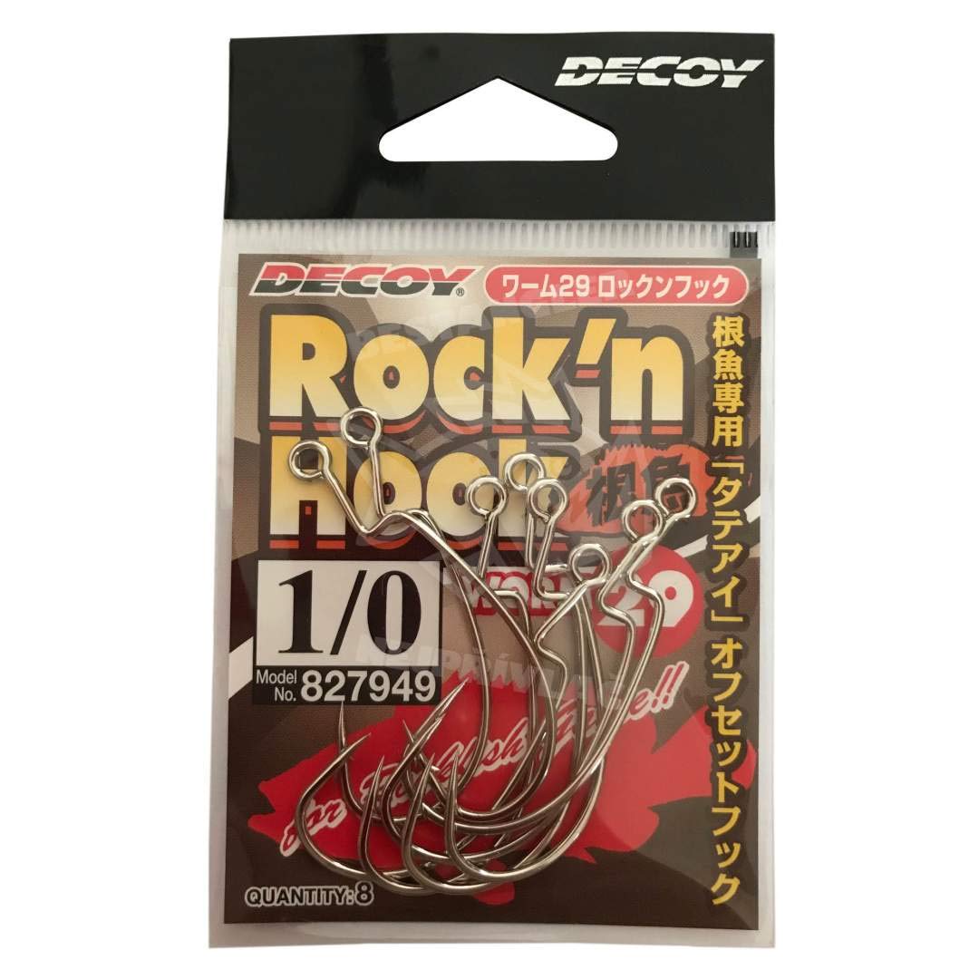 Amazon | カツイチ(Katsuichi) デコイ Worm29 ロックンフック #1/0