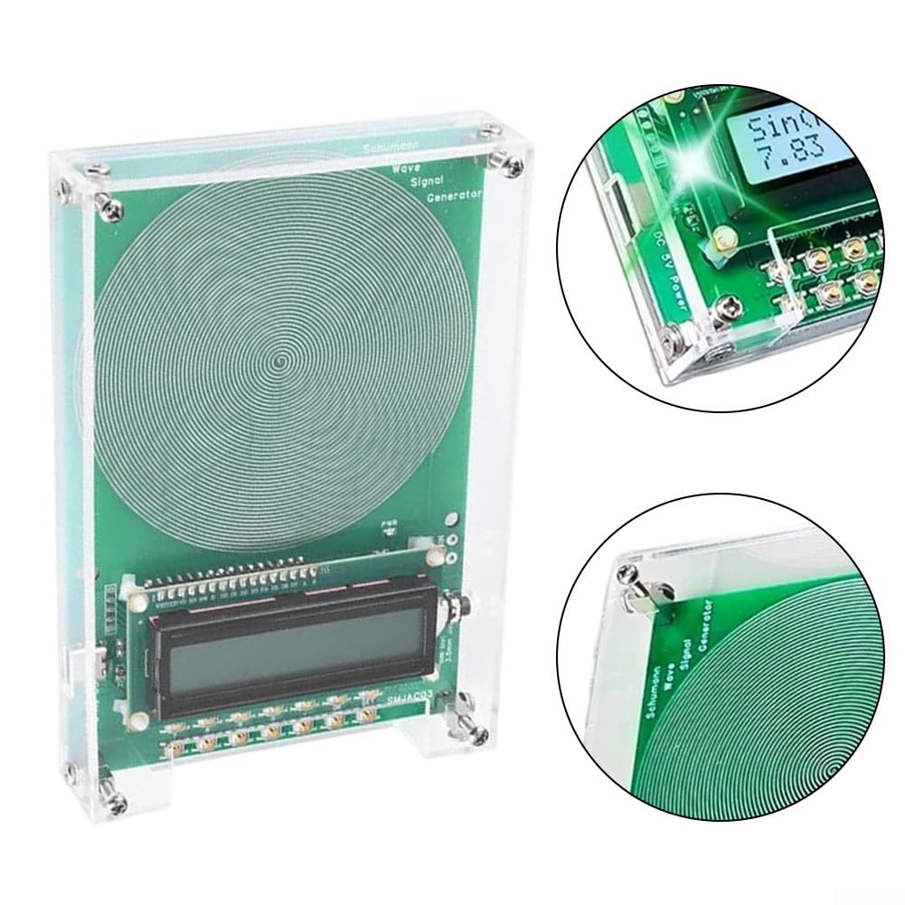Frequenzgenerator V2 individuell einstellbar von 0,1 Hz bis 30 kHz mit SchumannWave 7,83 Hz Resonanz für Stressabbau, Meditation und verbesserten Schlaf
