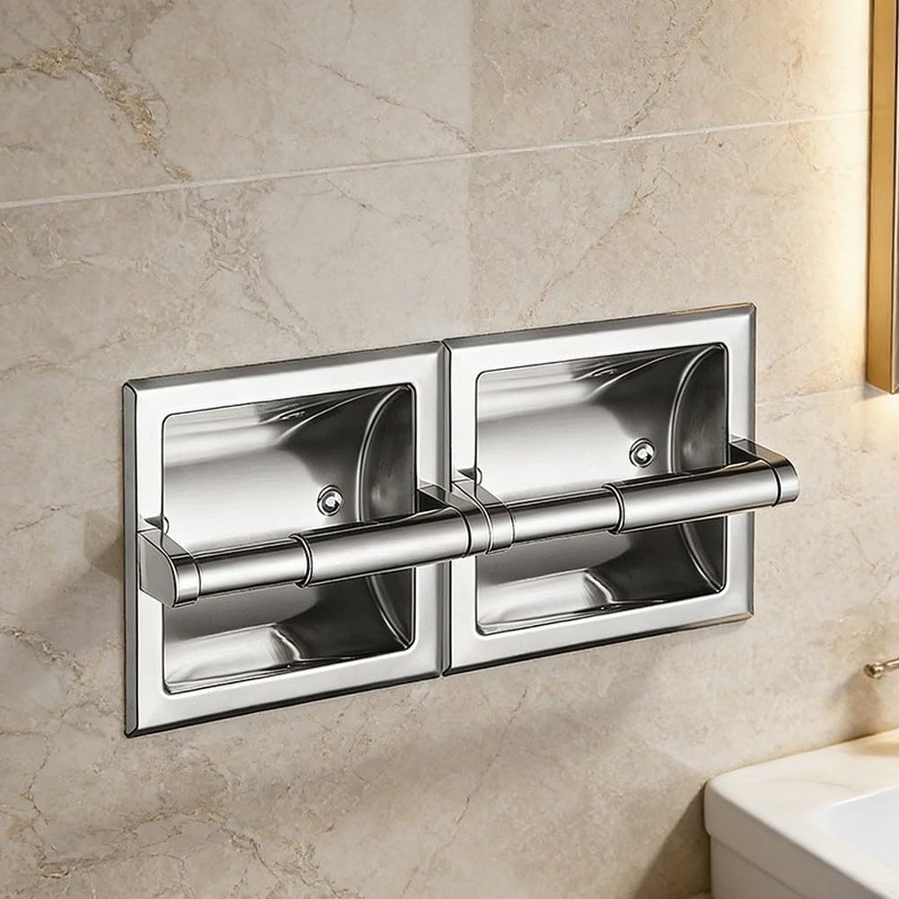 Dispensador Baño Pared para acero Inoxidable 36cm Antióxido Dispensador