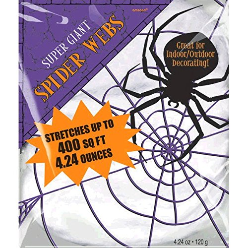 amscanWhite Super Giant Spider Web