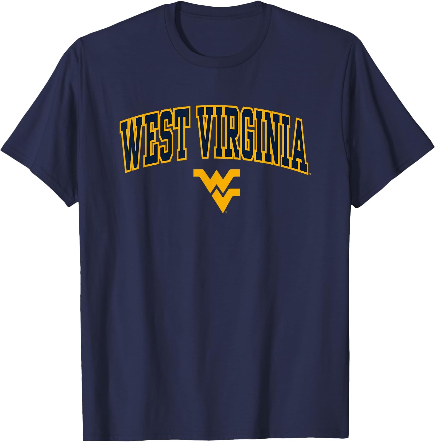 - West Virginia Mountaineers Arch Over Officially Licensed T-Shirt Small