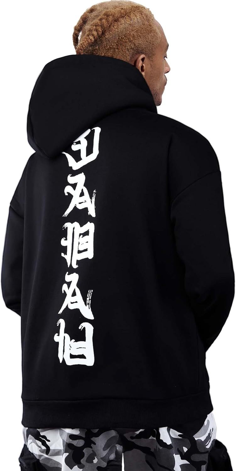 Niepce Inc Japanese Streetwear Kanji Men’s Hoodies with Design - Image 5