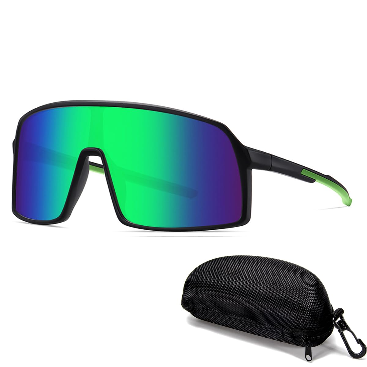 Rave Snelle bril, 2 stuks, sportzonnebril, UV400, gepolariseerde