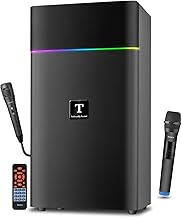 Tronica Boom Box Powerful 90W RMS Bluetooth Party Box Speaker Home Theater with High Powerfull Bass with Two Free mics (one Wireless & one Wired) USB,FM,Aux,Smart TV Support & Vivid Lights