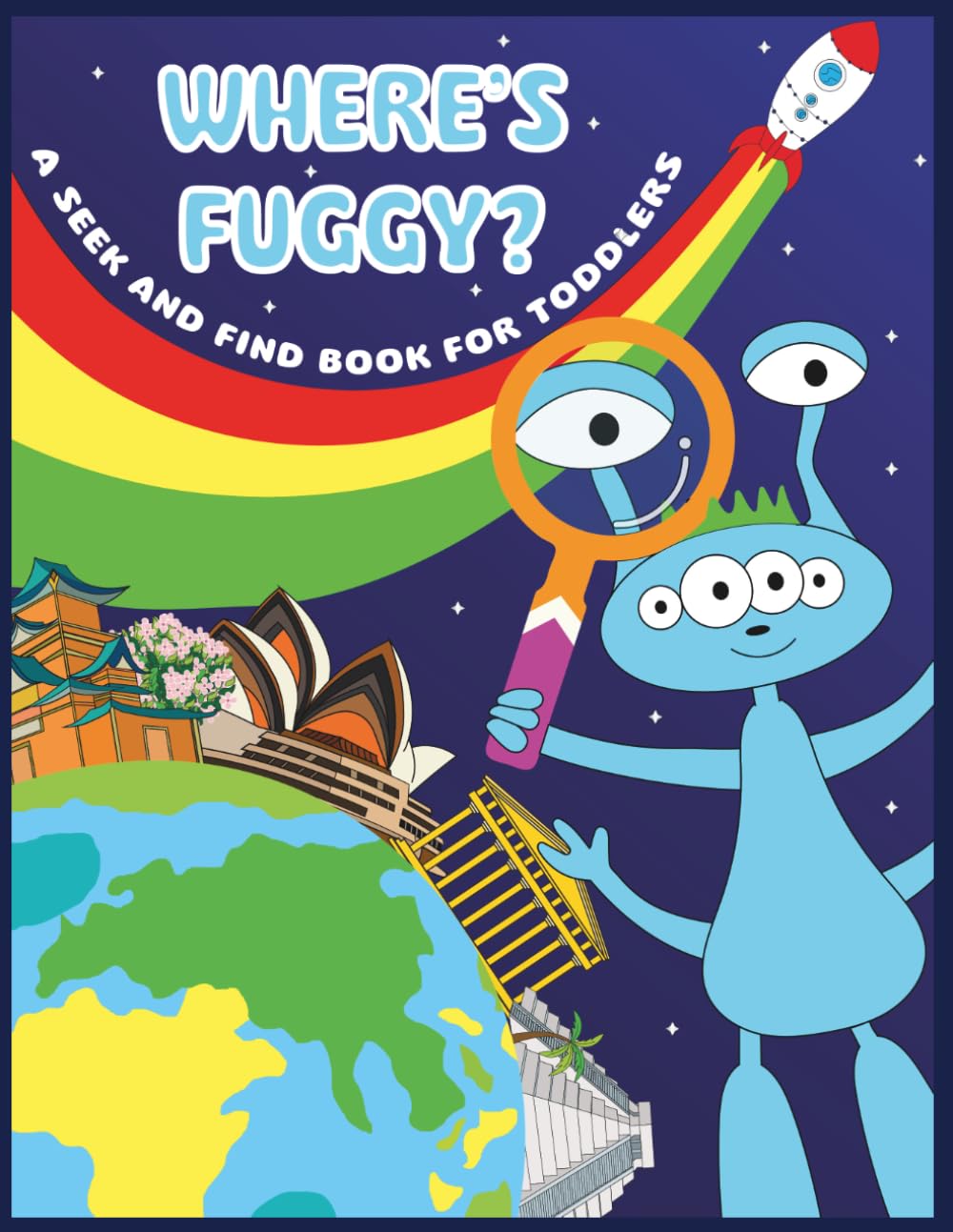 Where's Fuggy: A Seek and Find Book For Toddlers