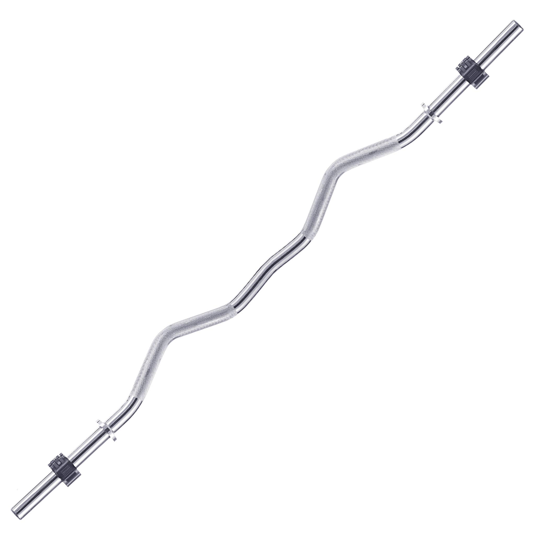 B Fit Weight Lifting Rod Available in Straight/Curl Optional Diameter 25/28/50 MM and Length 3/4/5/7 Ft with ABS Collars (5 Feet Olympic Rod Weight Capacity 250 Kgs with Premium Collars) (B08XXZ47MQ) Amazon Price History, Amazon Price Tracker