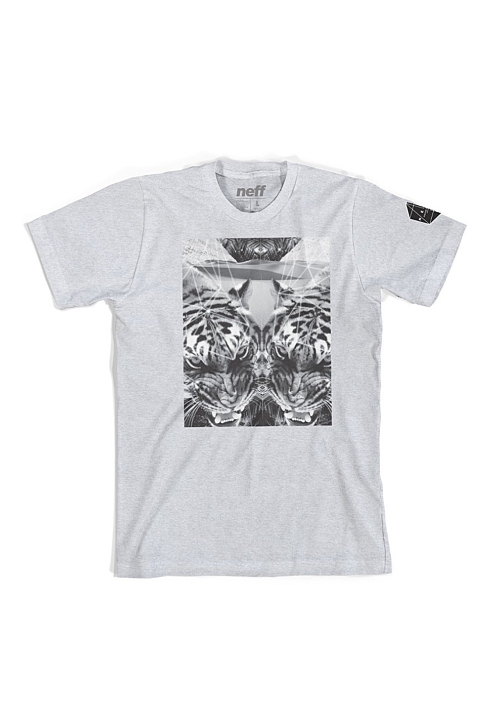 NeffMen's Battlekat Cotton T-Shirt, Black