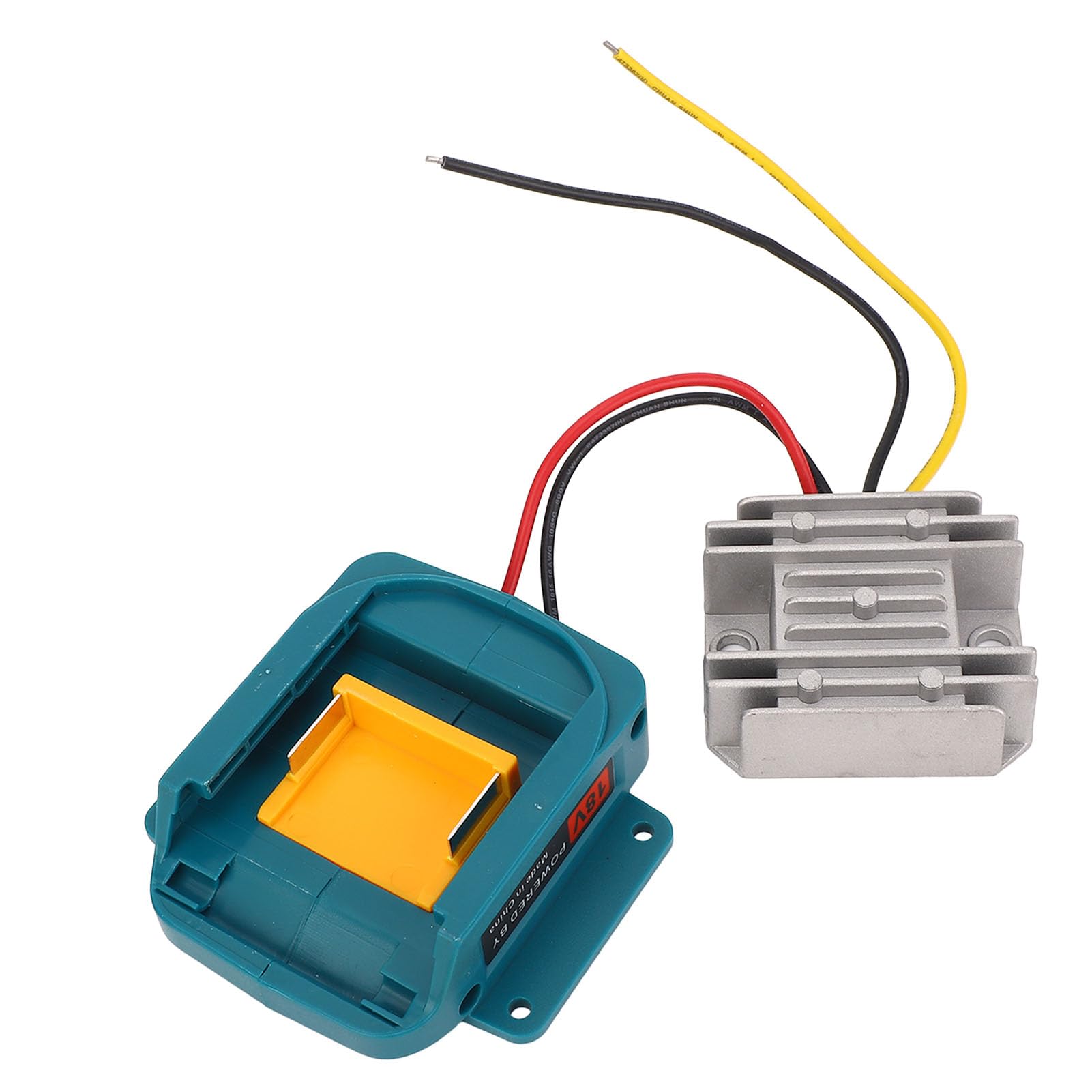 Adaptador de Batería de 18V a 12V, Convertidor de Reductores de Voltaje de 10a 120W para BL1850B BL1860B, Adecuado para Motores, Automóviles RC, Herramientas Eléctricas con