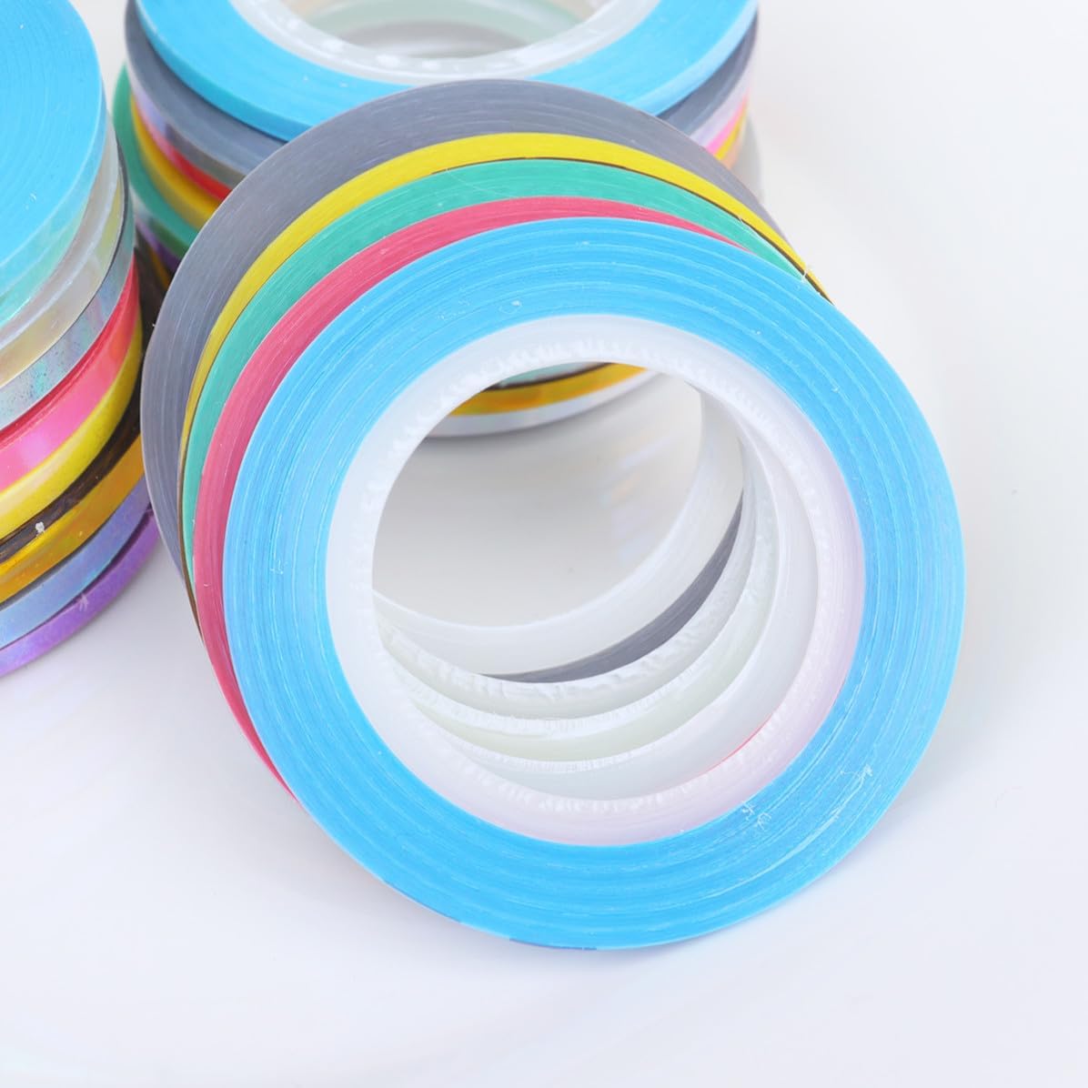 27pcs Nail Art Sticker Striping Tape Line for Hand and Nails Paper
