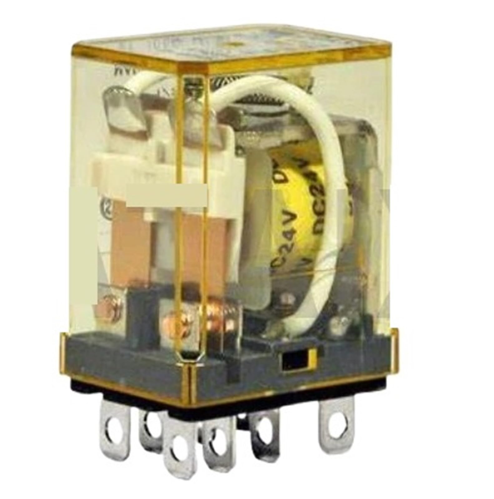 YMUGUEGH Relay RH2B-UL-AC220-240V large 8-pin two open and two close