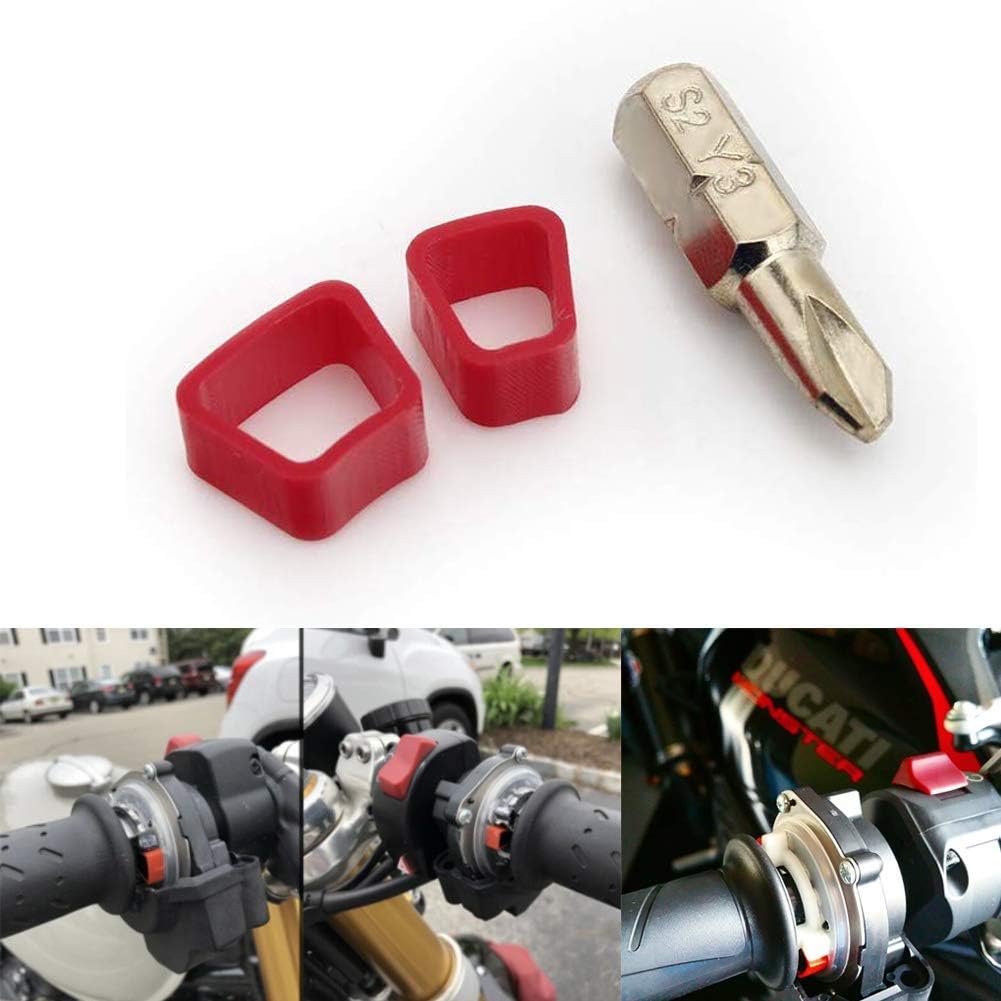 Throttle Spacer Kit for Ducati Supersport XDiavel S Monster Panigale Multistrada for Triumph Street Speed Twin Thruxton R
