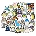 Car-tobby 50pcs / Set Impermable My Neighbour Autocollants Anime Dcalque Vinyle Autocollant pour Ordinateur Portable, ,Bagage,Skateboard