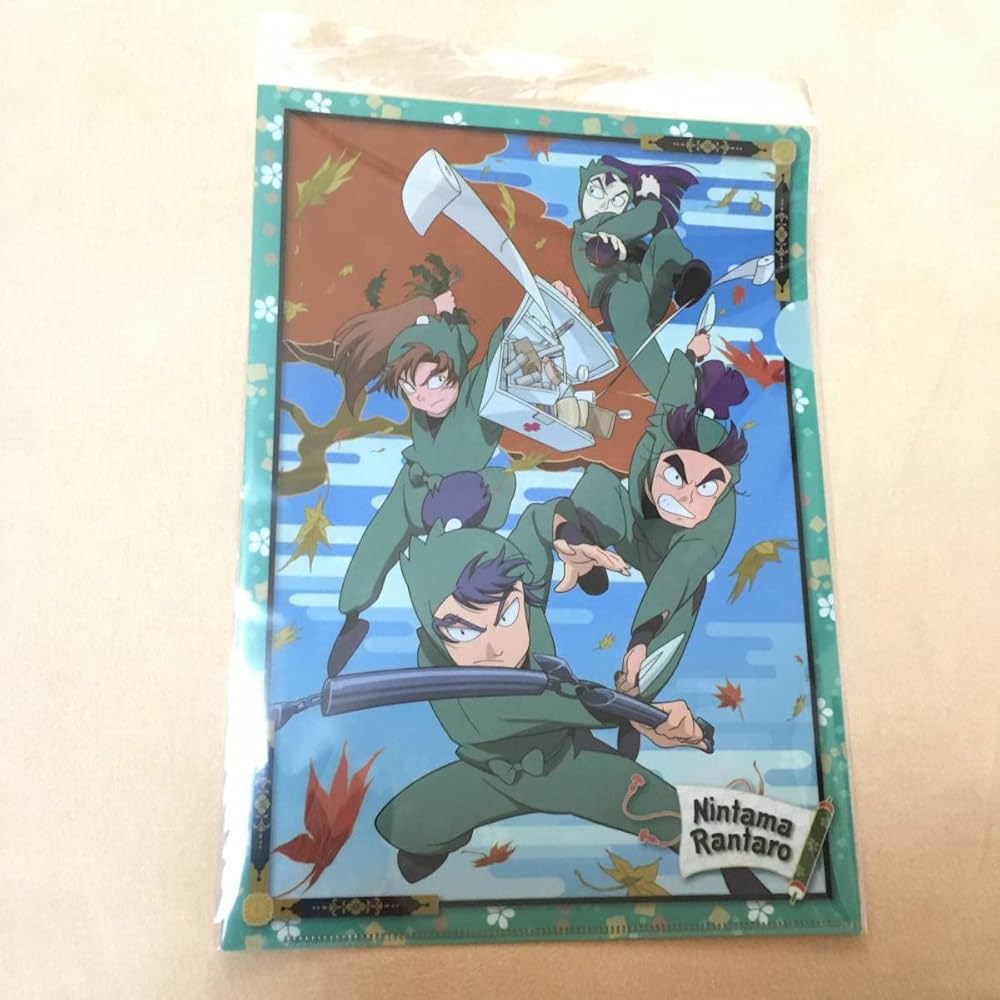 忍たま乱太郎　六年生　一年生の頃　クリアファイル　潮江立花中在家七松食満善法寺 忍たま乱太郎 クリアファイル／一年生の頃: キャラグッズ