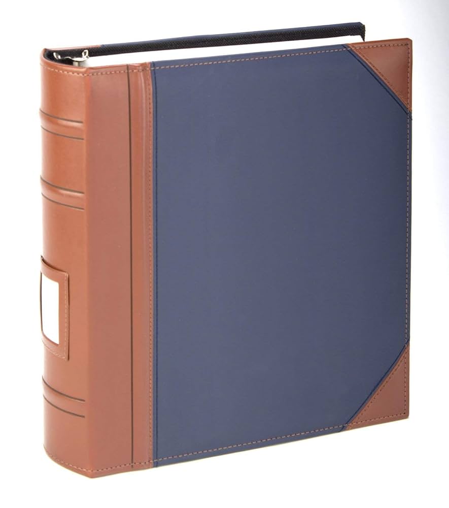 Amazon.com : Executive Binder, English Leather 2 Tone with