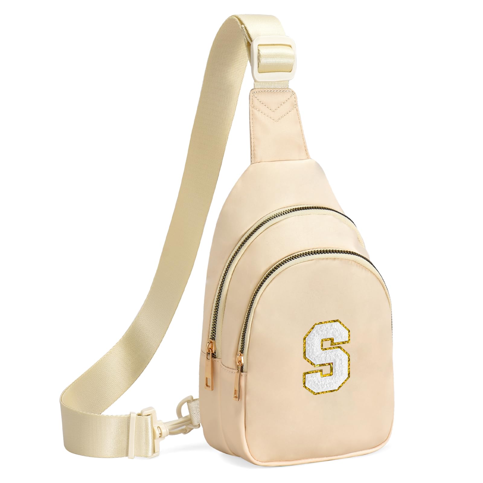 Viverte Birthday Gifts for 7 8 9 10 11 12 13 Year Old Girls Small Initial Sling Bag Cross Body Bag Fanny Pack for Girls