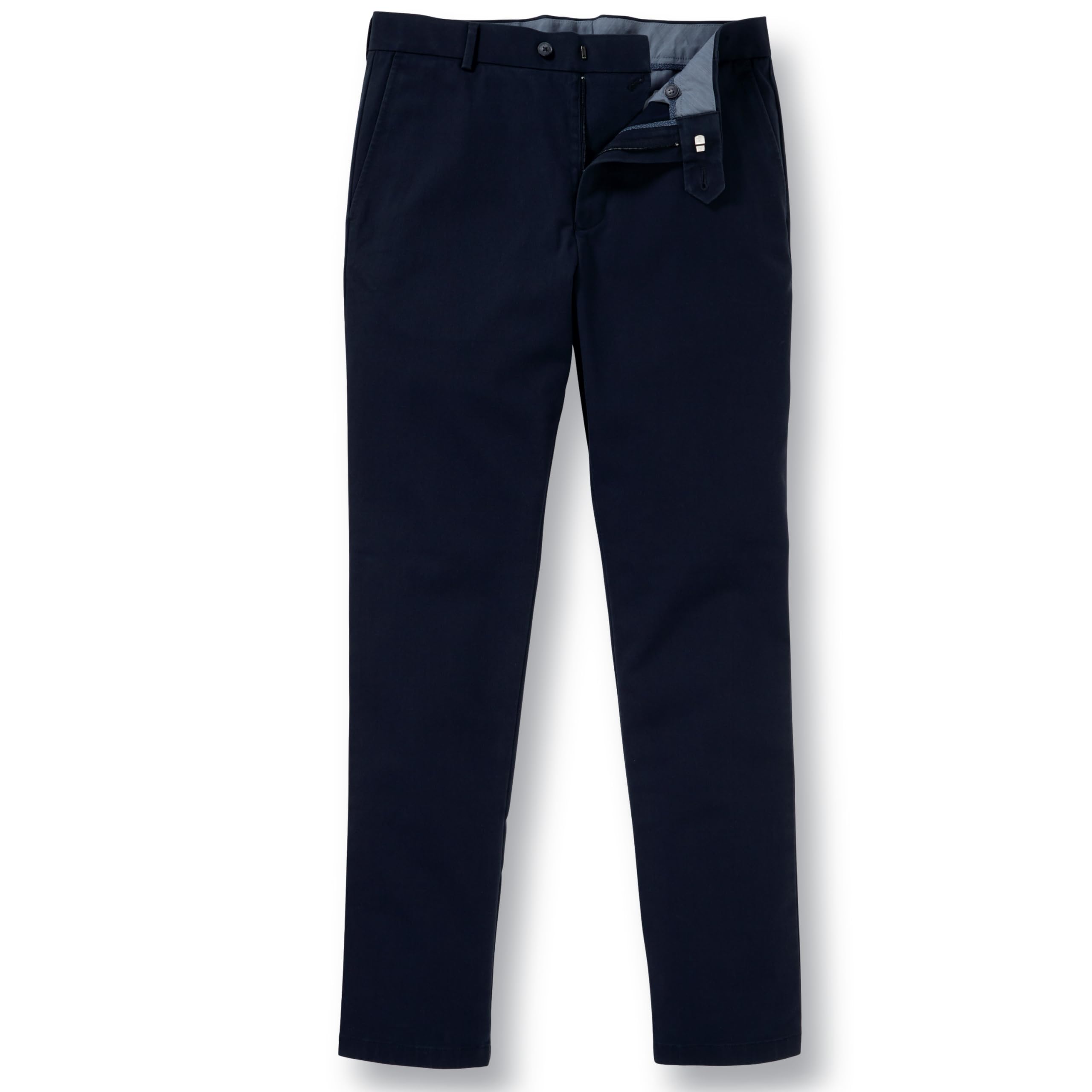 Charles Tyrwhitt Men's Chino Trousers - Ultimate Non-Iron Stretch Chinos for Men - Slim Fit - Smart Casual Cotton Chinos for Work, Travel & Everyday Wear