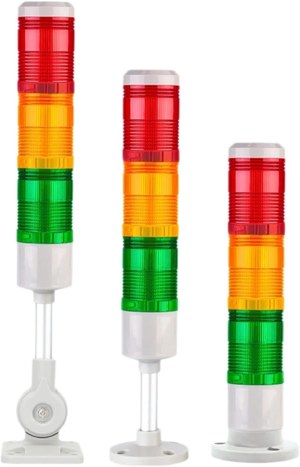 LED Tower Signal Light Stackable 1 5 Level Industrial Stack Light with Buzzer 12V 24V 220V Multi Colour Flashing Continuous