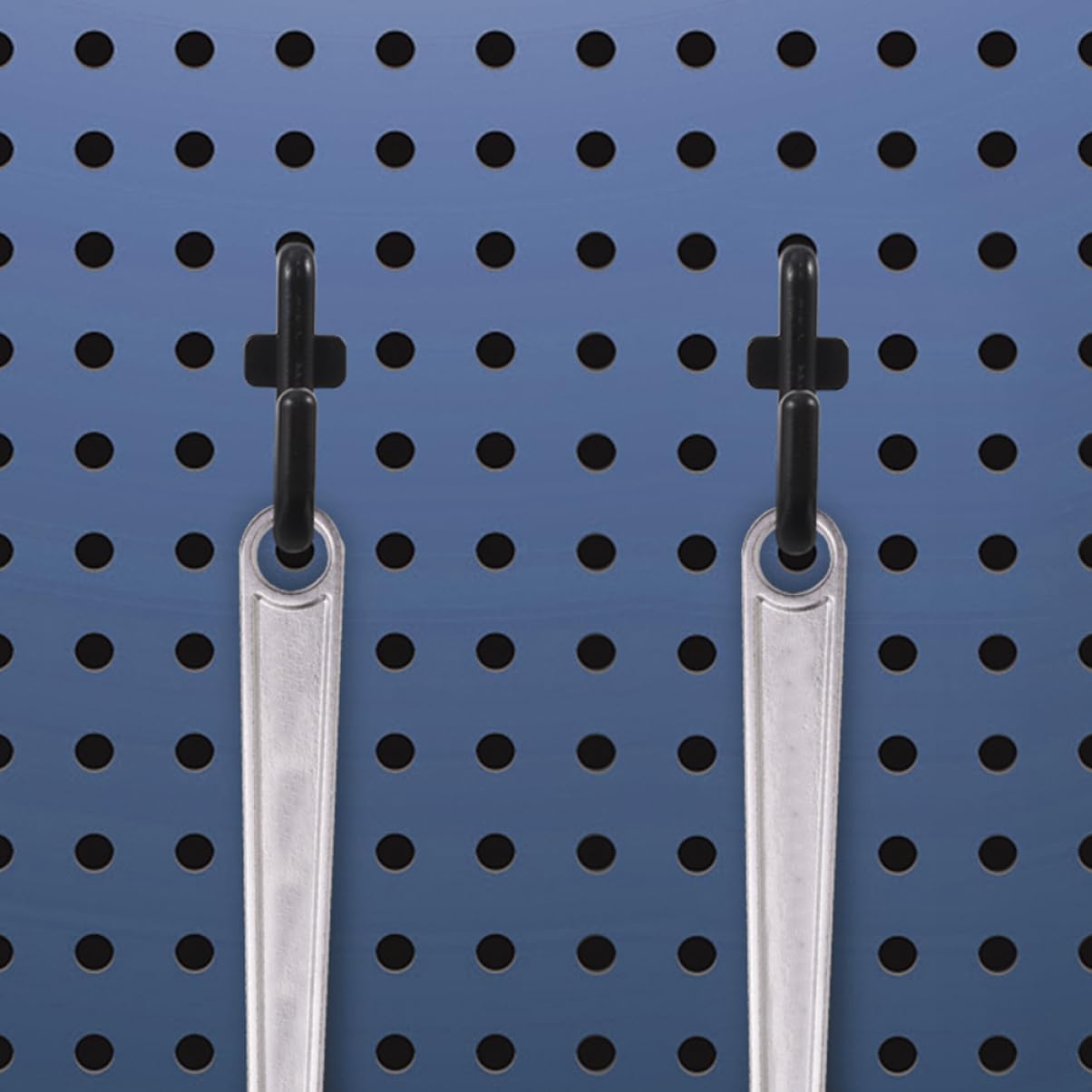 Cabilock Pegboard Hooks 50 Pack Heavy Duty Plastic Hangers Garage Tool Organizer Pegboard Tools Hangers
