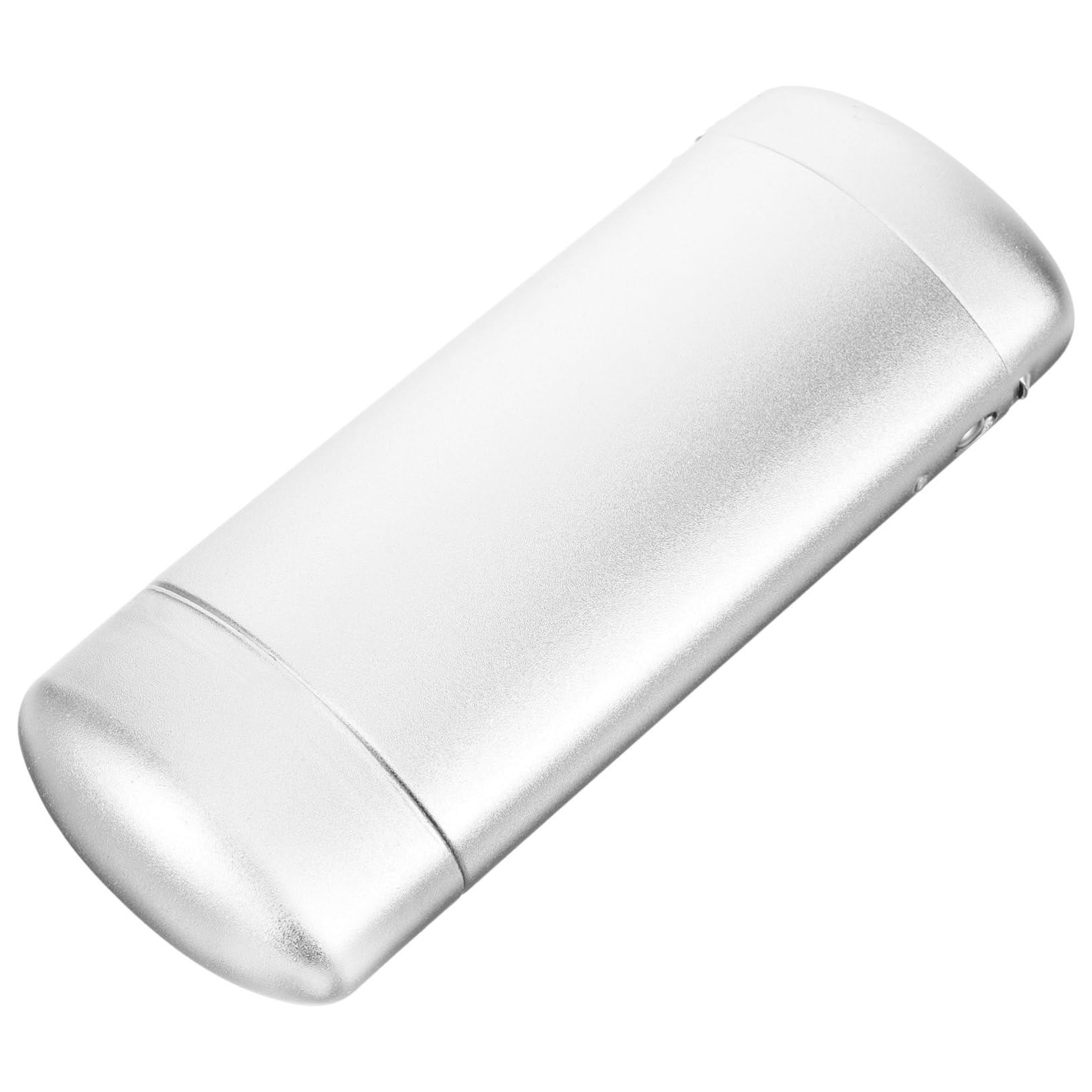 Homoyoyo estuche de aluminio para gafas sol estuche para anteojos protector estuche de anteojos caso estuche para gafas carcasa dura Estuches de anteojos aleación de aluminio Plata