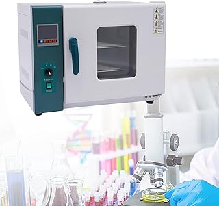 PIAOCAIYIN 101-0AB Lab Oven, Lab Industrial Digital Forced Air Convection Drying Oven, 110V 45L/12Gal Vacuum Oven w/Intelligent Temp Controller(Rt+18Â°Fï½ž572Â°F), for Drying, Heat Treatment