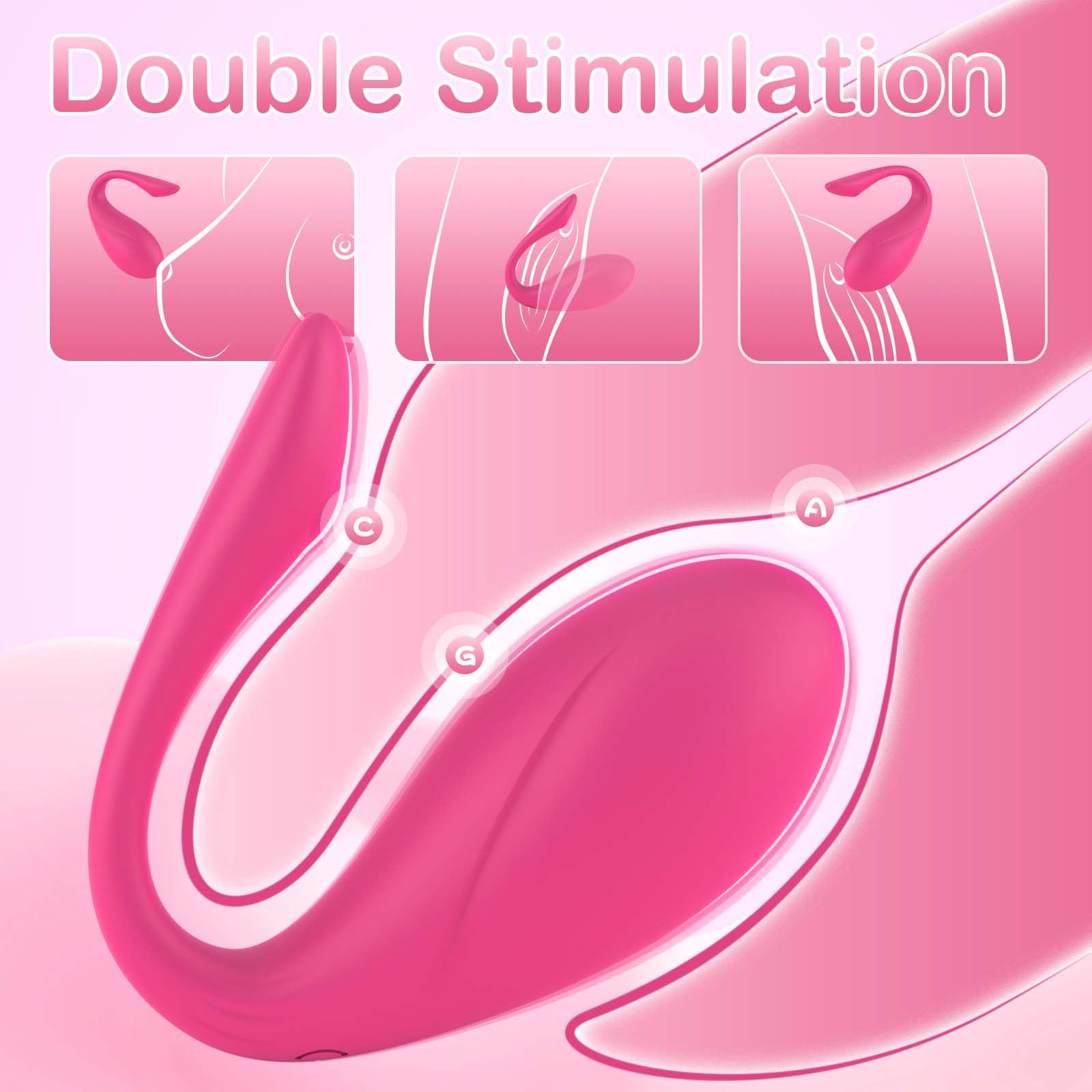 Vibratore con Telecomando Sex Toys, Ovetto Vibrante Telecomando con APP con 10 Modalità di Vibrazione, Vibratore Donna Wireless Vibratori Squirting Punto G per Mutandine Vibranti Toys