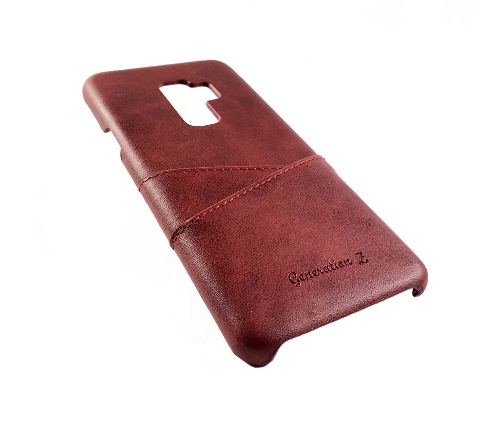 Generation ZSamsung Galaxy S9/S9 Plus Soft Leather Wallet Phone Case Ultra Slim Protective Cover with Card Holder (Blue, S9 Plus)