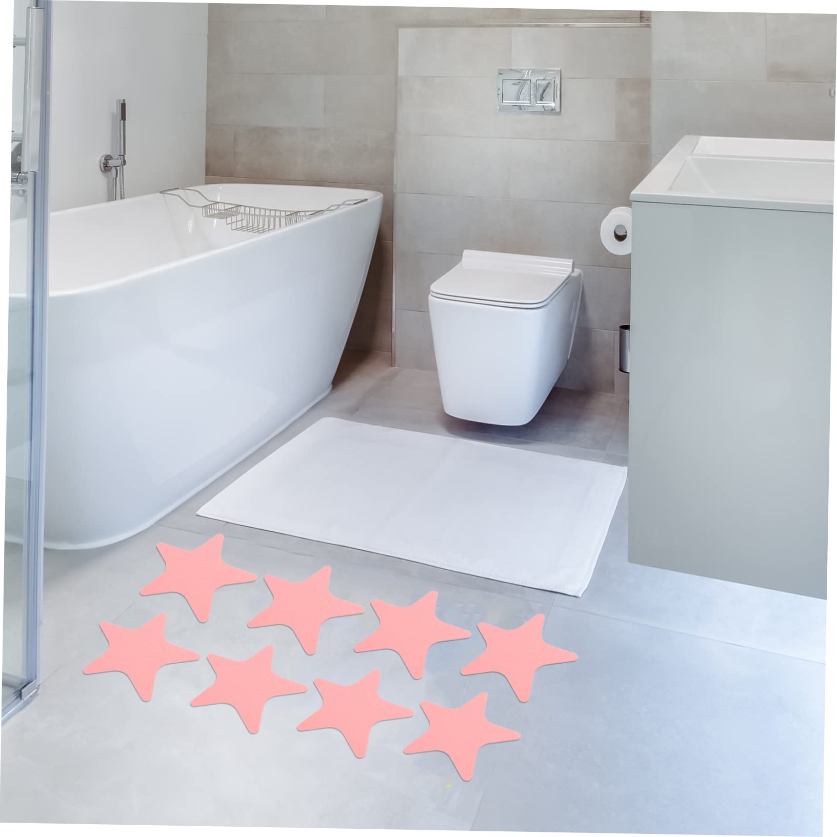 MAGICLULU 4 Sets Badewannenaufkleber Anti-duschaufkleber Für Robuste Anti-rutsch-Streifen Küche Bad Pool