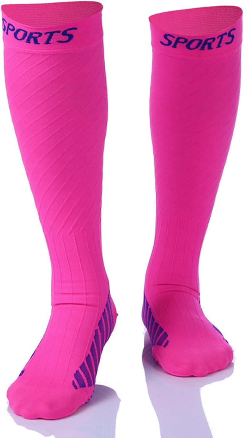 Compression Socks for Men & Women - Graduated Compression Stockings for Running, Crossfit, Travel, Flight - Suits Athletic, Nurse, Maternity, Pregnancy etc.