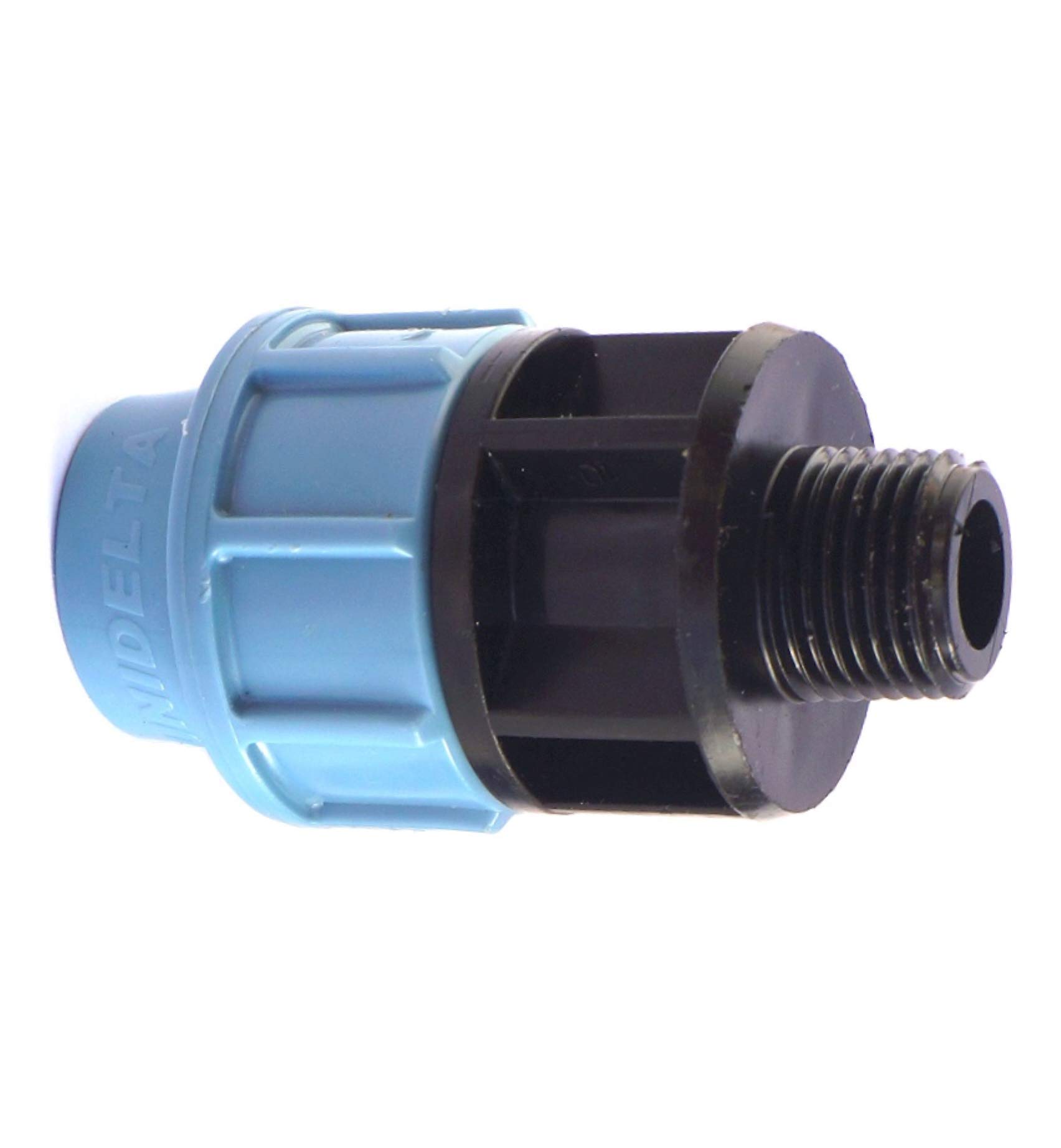 Connettore dritto spinato, adattatore per tubo dritto ottone a 2 vie