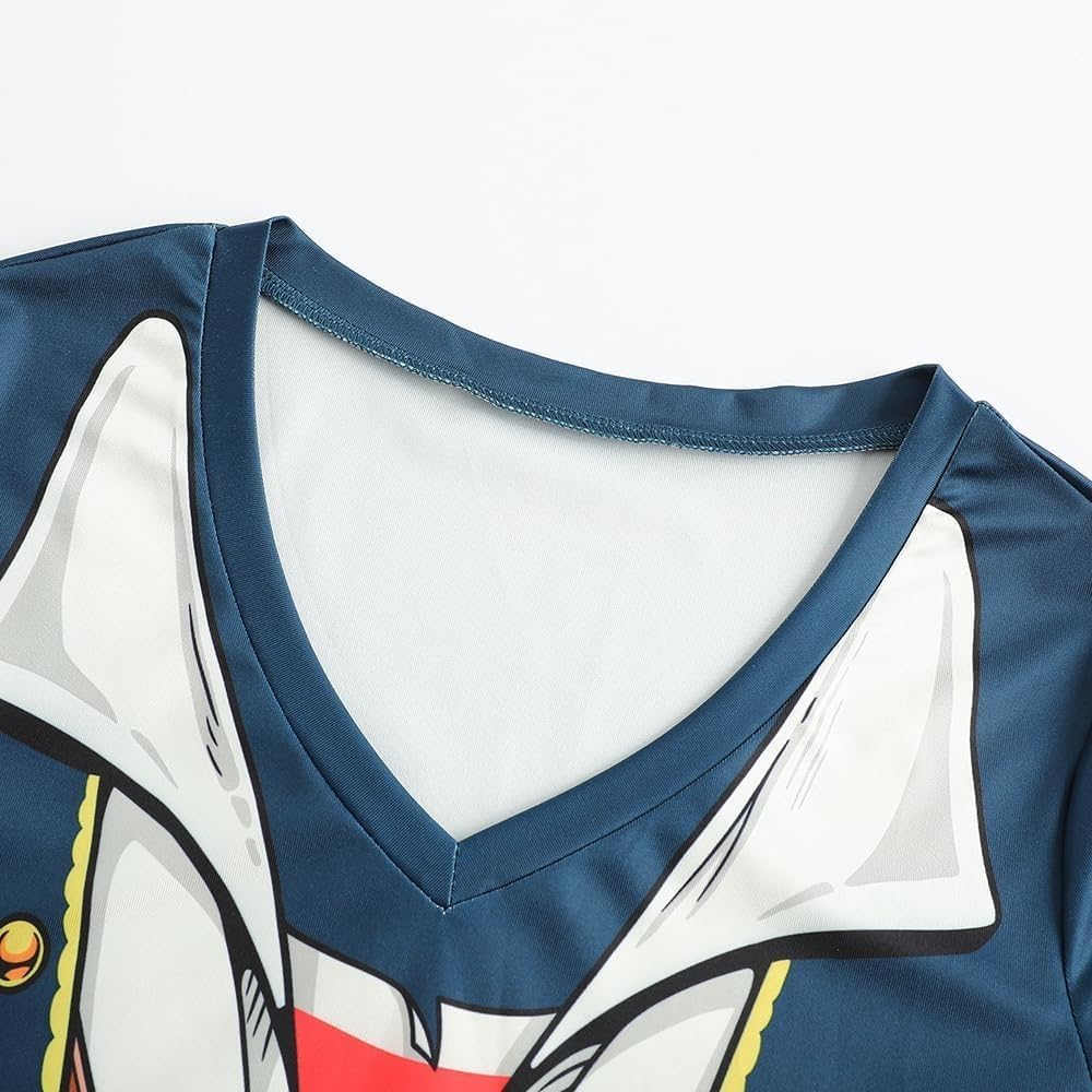 Womens Pirate Costume Funny Pirates T-Shirt Cruise Shirts Accessories Halloween T Shirts - Image 3