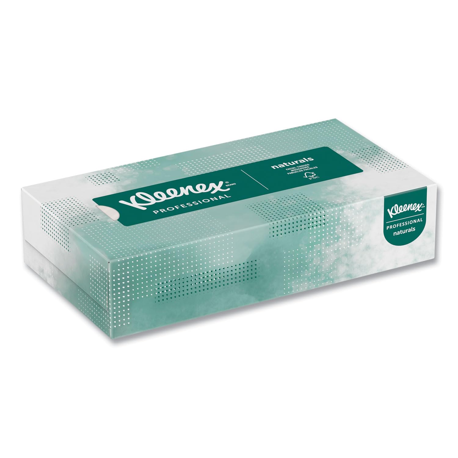 Kleenex 21601BX Naturals Facial Tissue 2-Ply White 125 Box