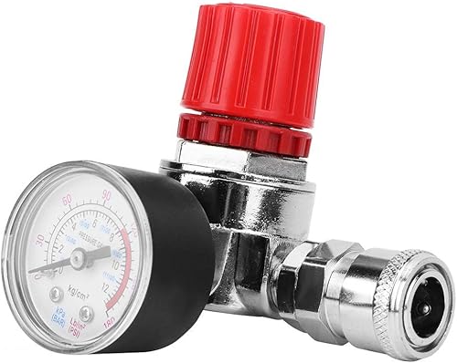 Miniatura 9 de Regulador de presión del compresor de aire con indicador de dial, válvula de control del interruptor del regulador de presión Accesorio del
