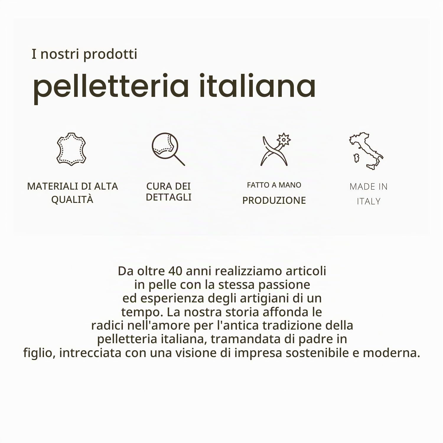 Set da Scrivania 5 Pezzi - 100% Pelle Pieno Fiore, Aspetto Naturale - Fatto a Mano in Italia da Esperti Artigiani - Elegante e Funzionale, ideale per l'Ufficio - Nero