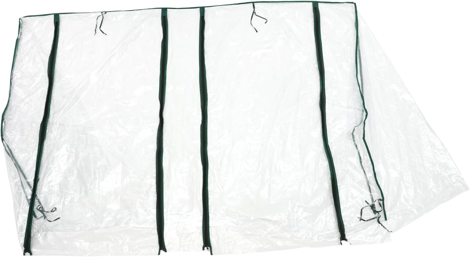 Healifty Mini Greenhouse Cover with Zipper Door UV Resistant PVC Replacement Greenhouse Shelter for Indoor Plant Protection Folding Design for Easy Storage Suitable for Flower Gardens and