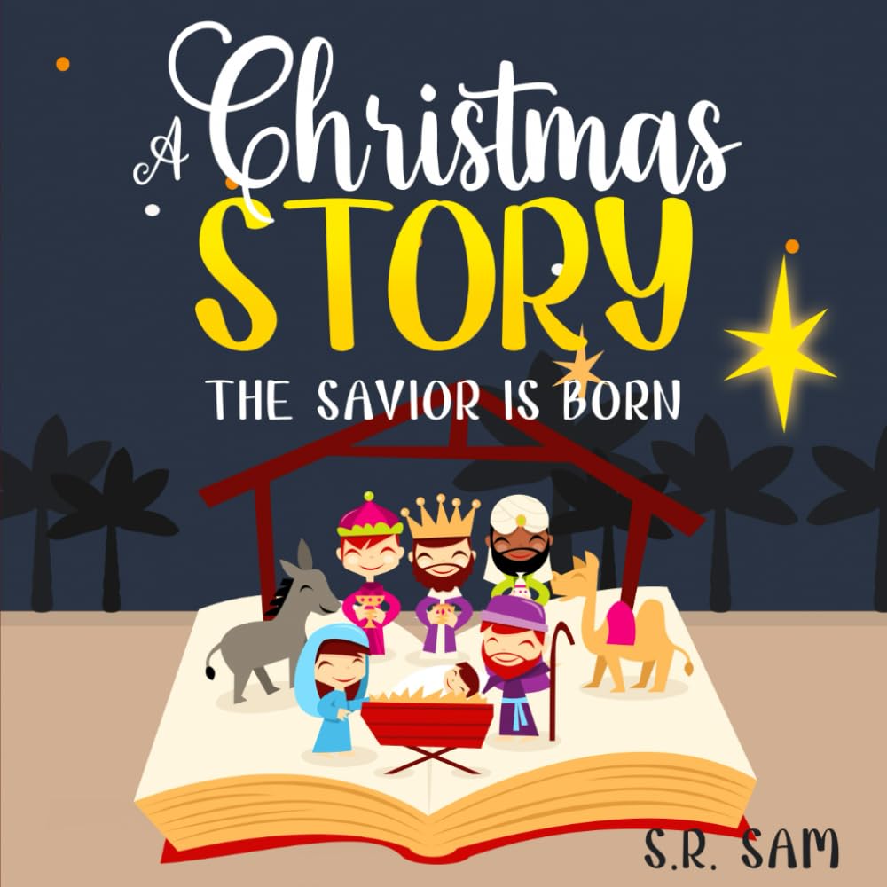 Christmas Nativity Story: The Savior is Born Coloring Book