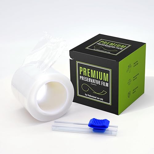 Miniatura 3 de Paquete de 3 envolturas de plástico de película preservativa para laminación de cejas, levantamiento de pestañas, kit de tinte de rubor de labios,