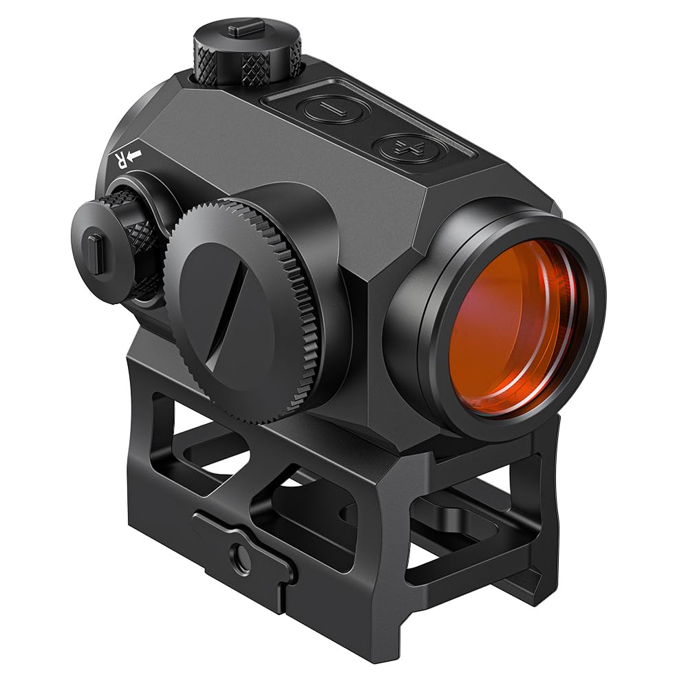 VANTARA 2MOA Red Dot Sight for Rifles - 1x20mm Compact Red dot Optics Durable Clear Vision Aspheric Gun Sight w/Motion Awake Picatinny Mount IPX7 Waterproof & Fog-Resistant, 50,000H Battery Life