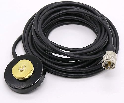 Base magnética de montaje NMO para coche autobús taxi antena de radio móvil W5M cable