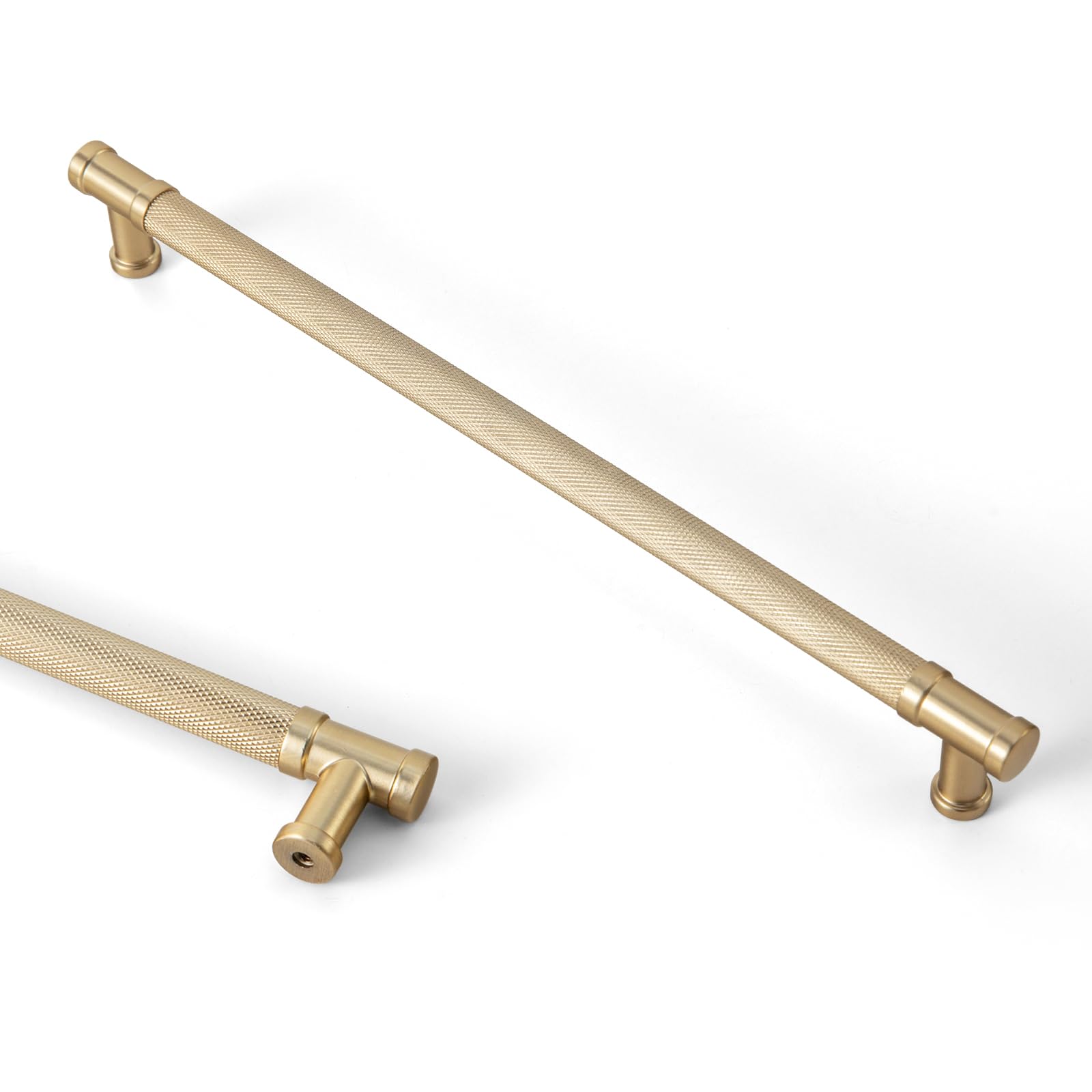 Antique Brass Cabinet Pulls - Vintage Drawer Handles -16