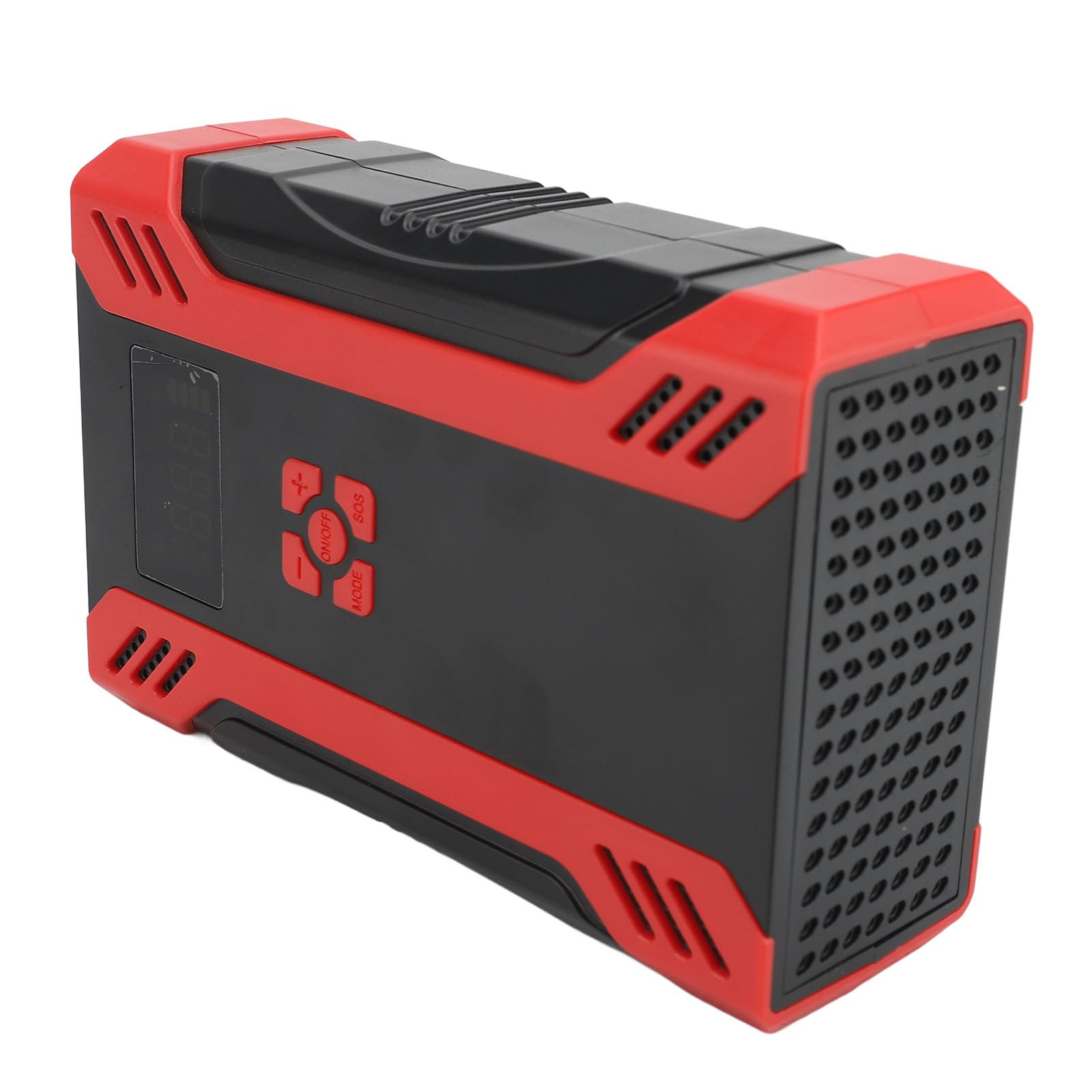 Akozon Arrancador de Batería Automóvil, con Inflador Neumáticos 150 PSI, Apagado Automático, Luz LED Banco Energía 10000 MAh SOS para Arranque Emergencia e Inflado