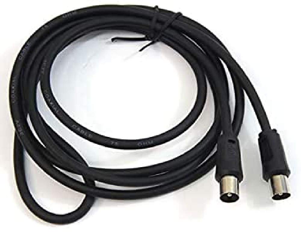 Cable Antena Pepegreen Negro 1.8m M/m