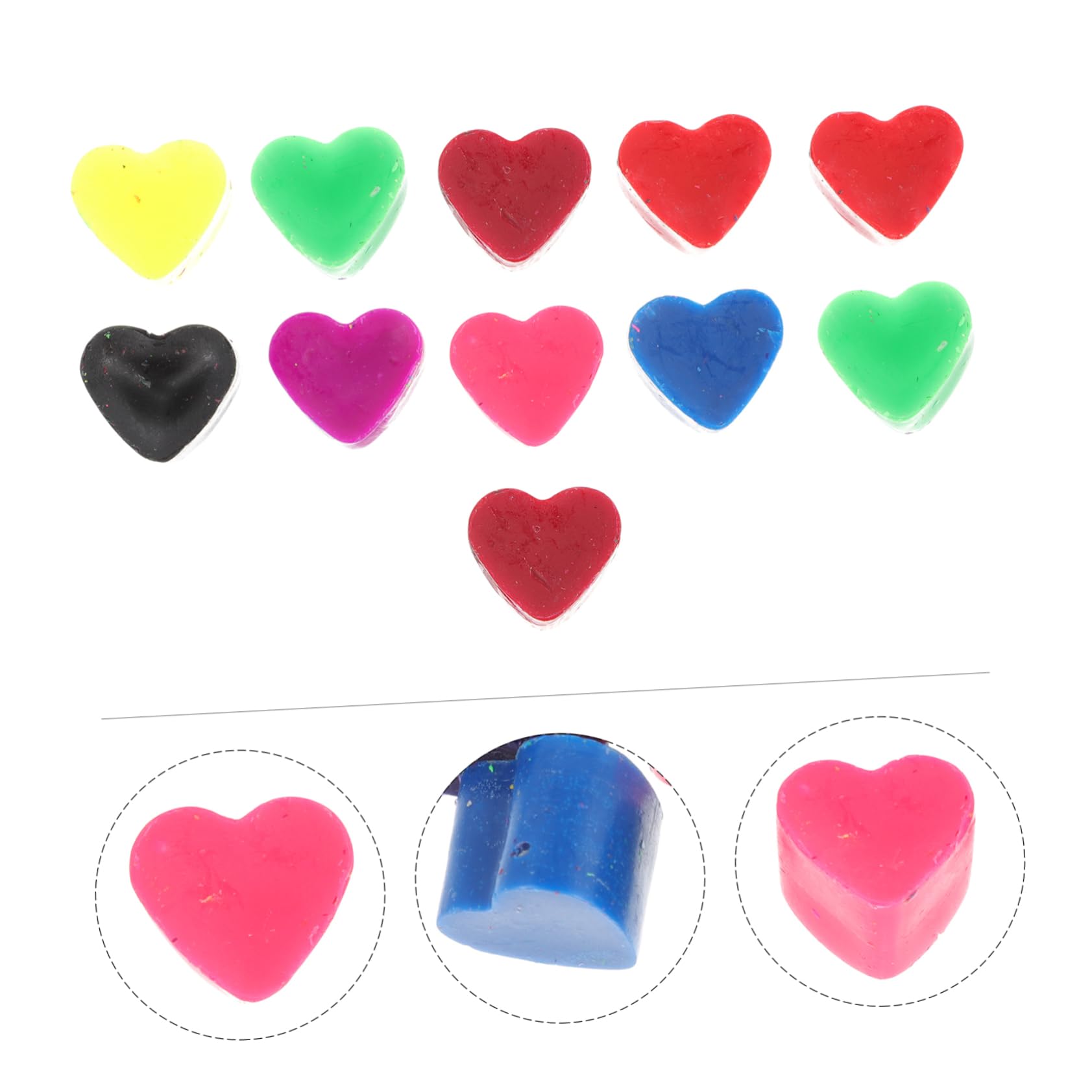 Operitacx 3 Set Coloranti Per Kit Colorazione Scaglie Per Cera Fai Da Te Per Cera Paraffina Facil Usare Sciogliere 11 Pezzi*3