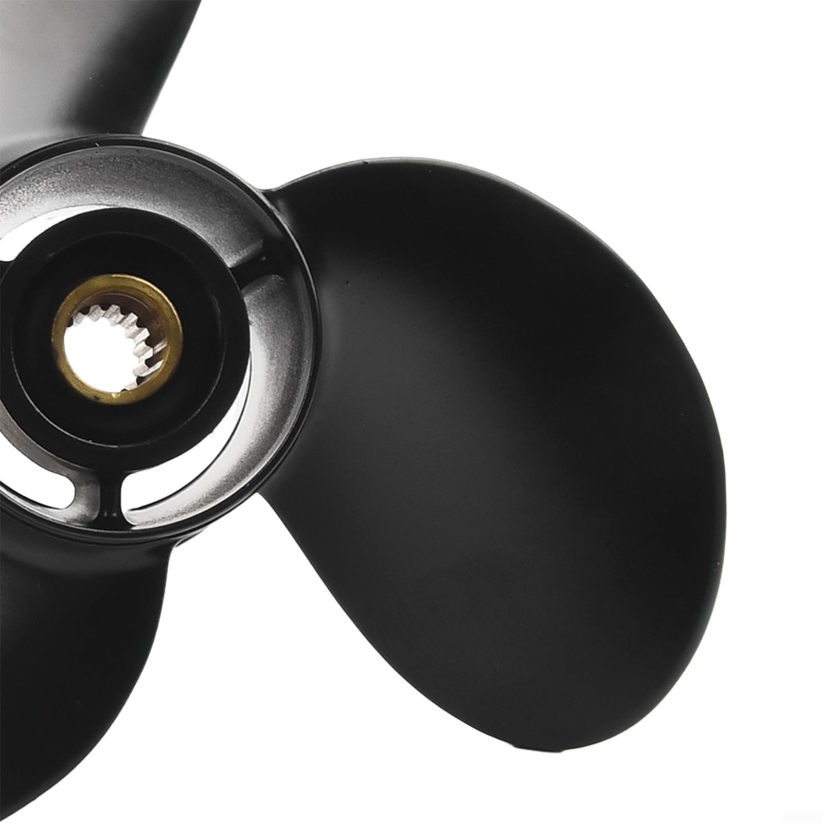 Boots-Aluminium-Propeller 9 1/4 x 9 für Mercury 9,9-20 für HP Motor 9,9 für HP 15 Oatman Aluminium Außenbordboot Propeller Bootsmotorteile
