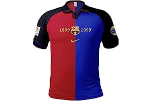 FC Barcelona Custom Retro Jersey: Relive the 1999 Glory