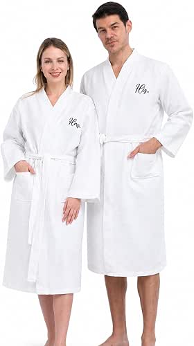 Jecery 2 Pack His and Hers Robes Gifts for Couples