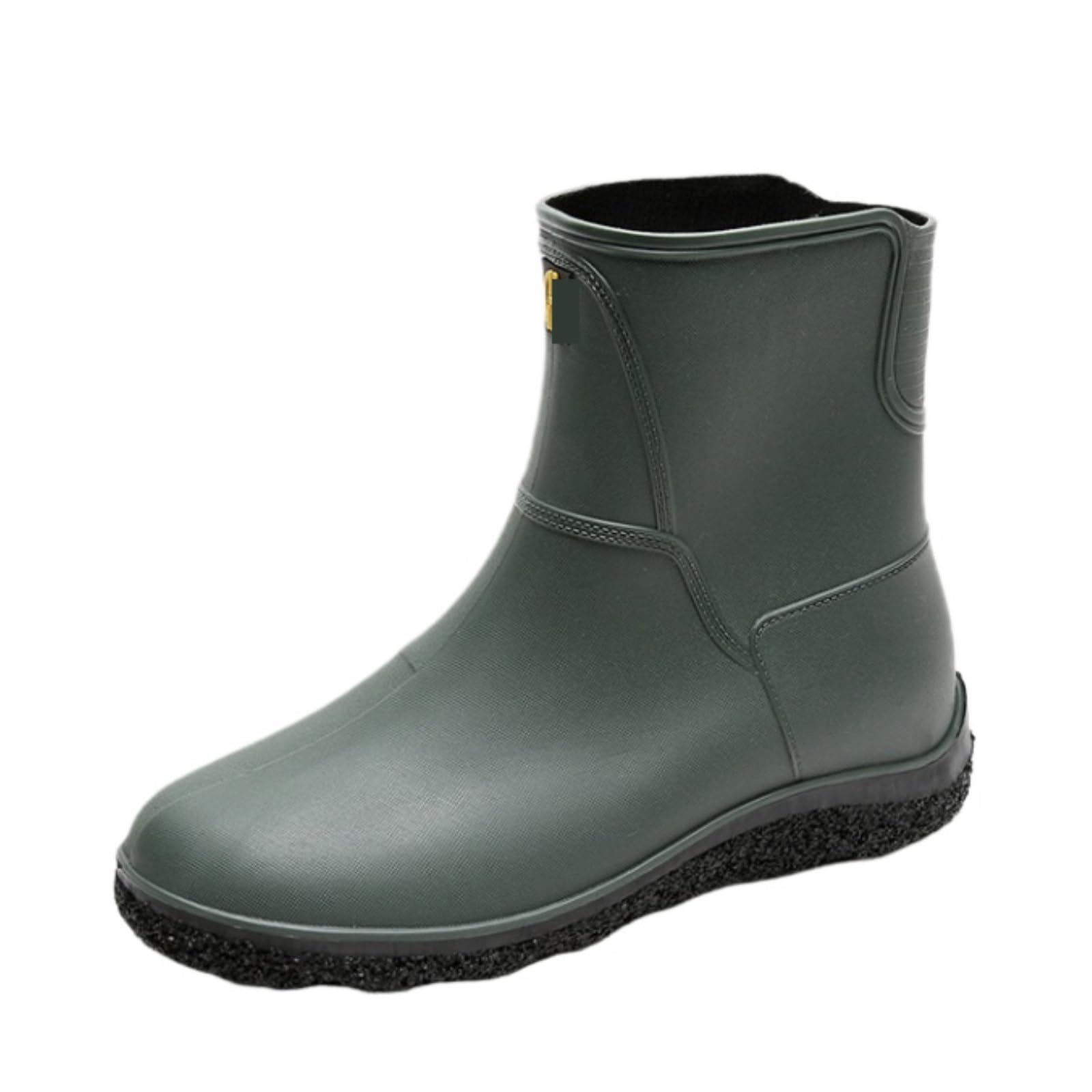 Kalosze Gumowce Lekkie Męskie Gumowe Buty Typu Mid Tube, Wodoodporne I Antypoślizgowe, Przeciwdeszczowe, Wędkarskie Wodne Rain Boot