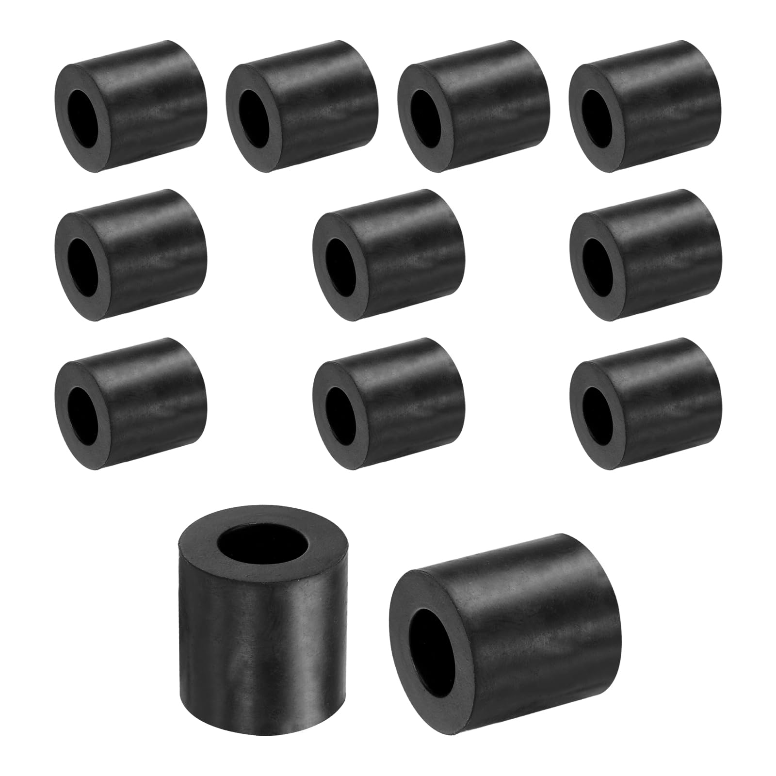 裏コム Amazon | uxcell ゴムスペーサー 12個 外径20mm 内径10mm 高さ